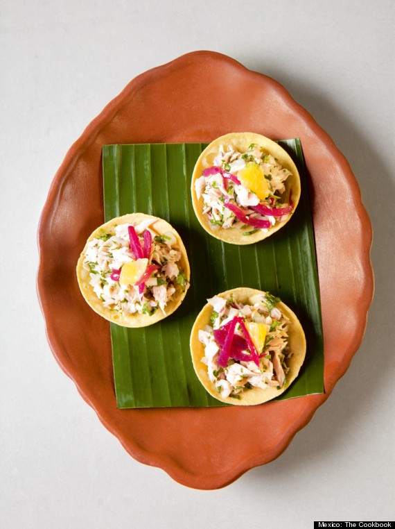 Crab tostadas (Tostadas de jaiba)
