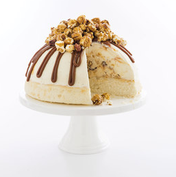 Cracker Jack ice cream cake