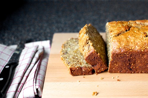 Crackly banana bread