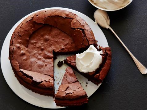 Craggy chocolate cake
