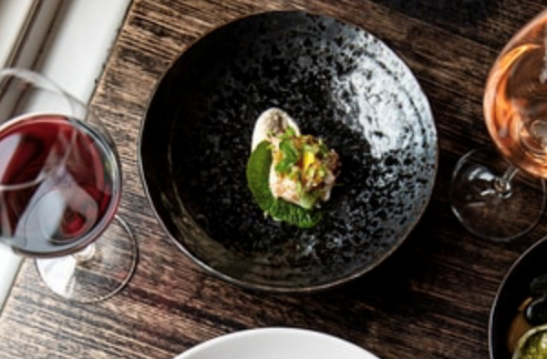 Craig Will's southern rock lobster with lemon kosho, smoked creme fraiche and pickled wasabi