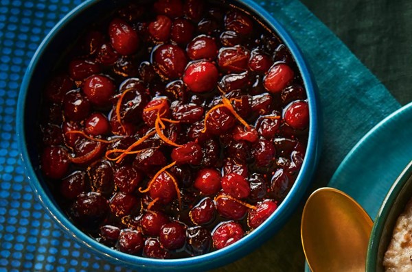 Cranberry & orange sauce