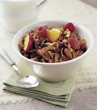 Cranberry-almond granola