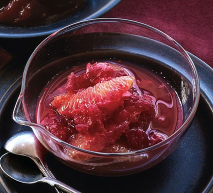 Cranberry and blood orange relish