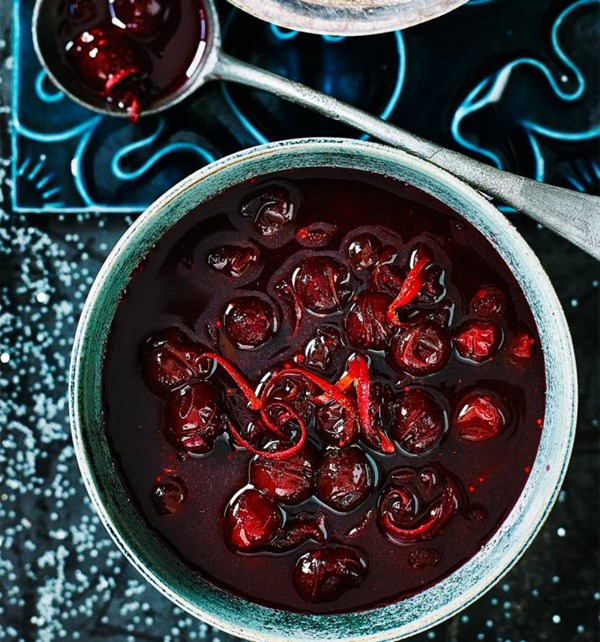 Cranberry and ginger Cumberland sauce