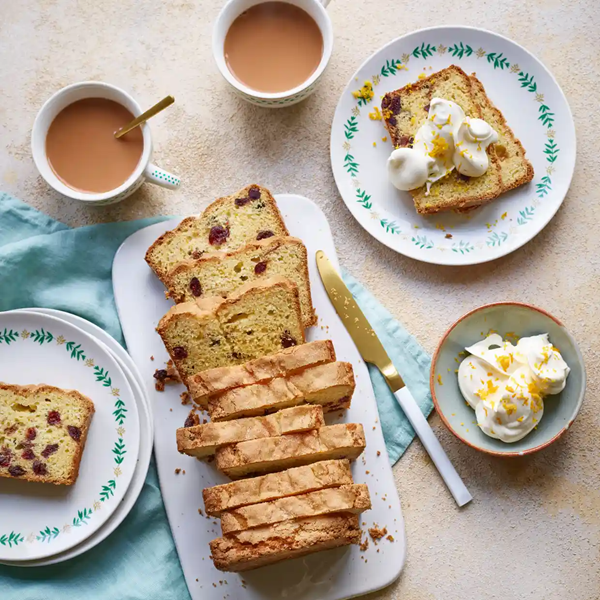 Cranberry and orange buttermilk loaf