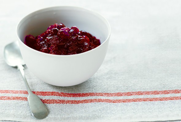 Cranberry and orange relish
