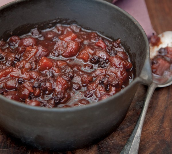 Cranberry and pear relish