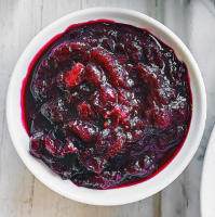 Cranberry and Port relish