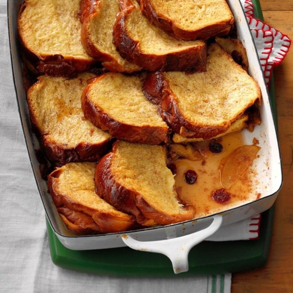 Cranberry-apple French toast 
