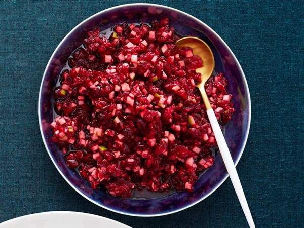 Cranberry-apple relish 
