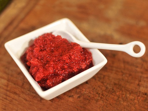 Cranberry-apple relish