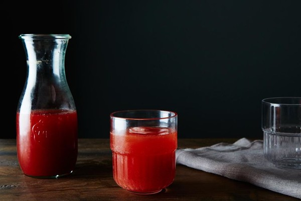 Cranberry-apple shrub