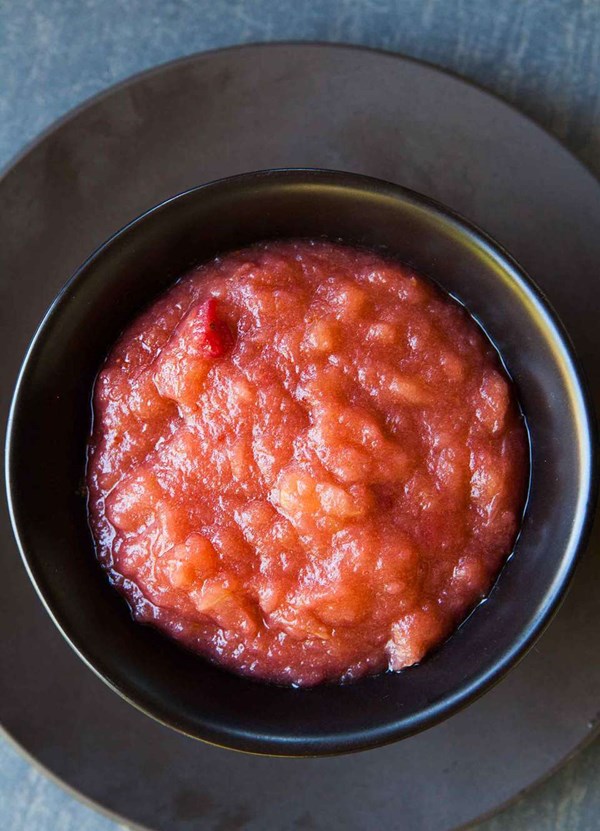 Cranberry applesauce