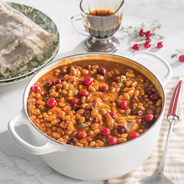 Cranberry barbecue beans