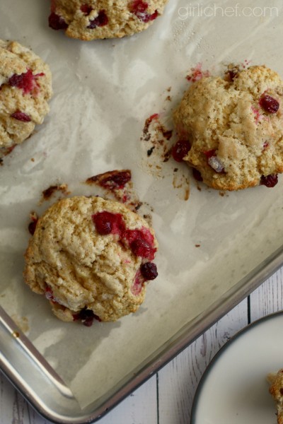 Cranberry biscuits