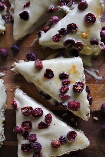 Cranberry bliss bars