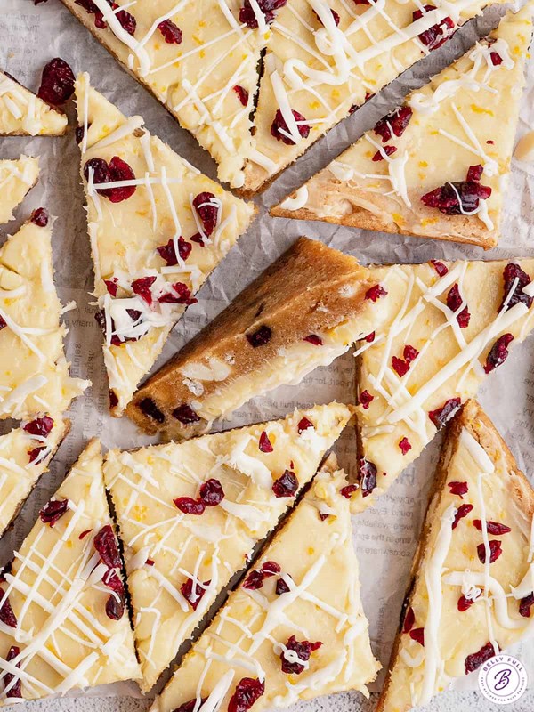 Cranberry bliss bars