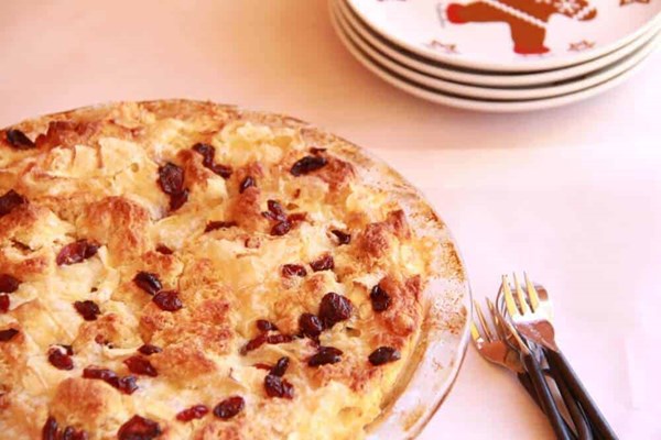 Cranberry, Brie and biscuit appetizer