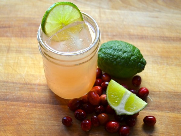 Cranberry bubbler