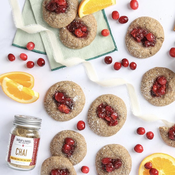 Cranberry chai cookies [Hayden Flour Mills]