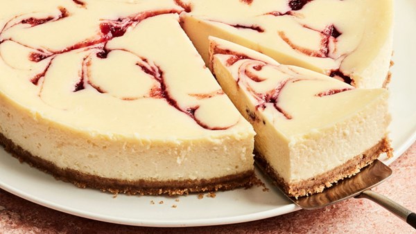 Cranberry cheesecake