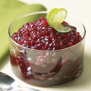 Cranberry-cherry sauce