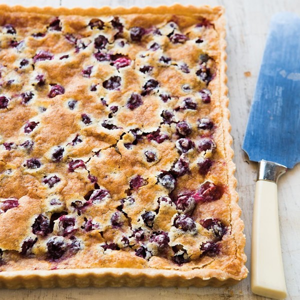 Cranberry chess tart