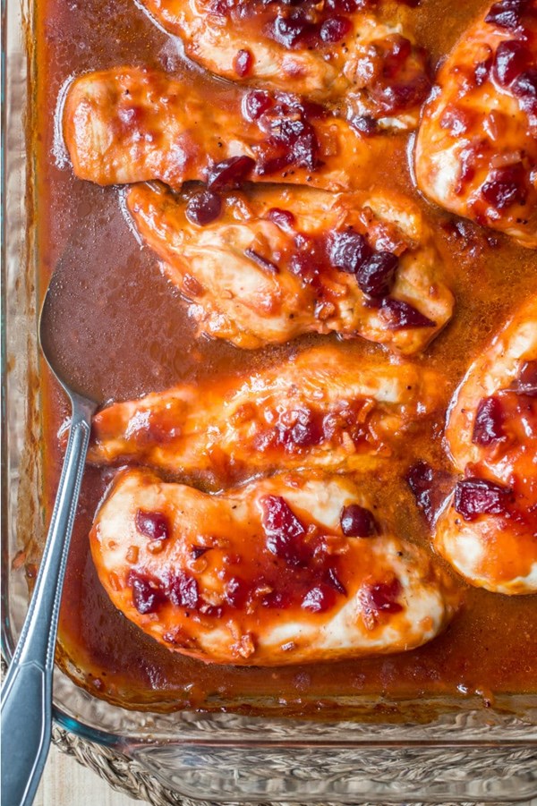 Cranberry chicken