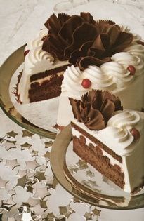 Cranberry Christmas cake