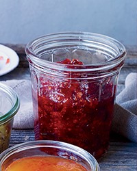 Cranberry-clementine preserves
