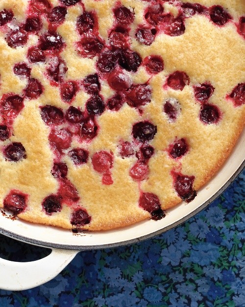 Cranberry cobbler