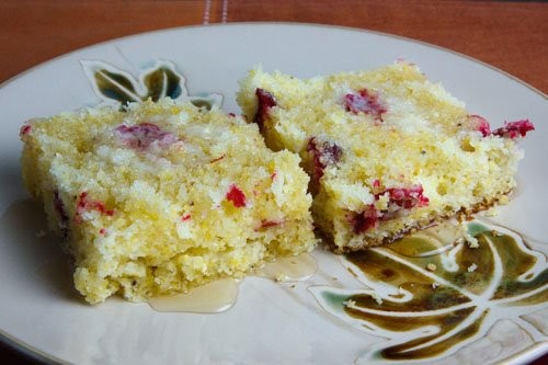 Cranberry corn bread