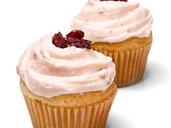 Cranberry cupcakes