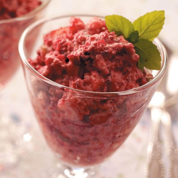Cranberry fluff