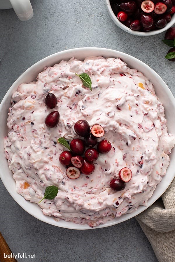 Cranberry fluff