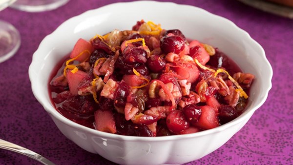 Cranberry fruit conserve