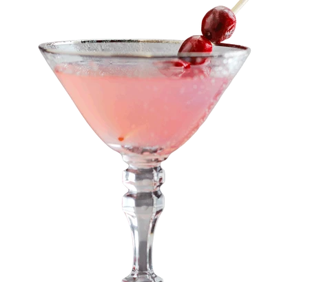 Cranberry gimlet