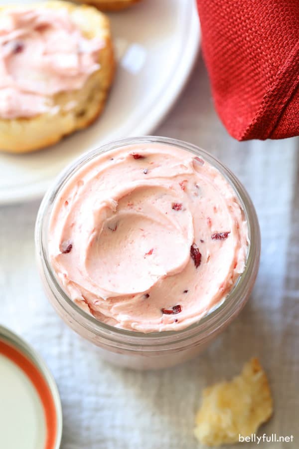 Cranberry honey butter