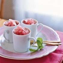 Cranberry-jalapeño granita