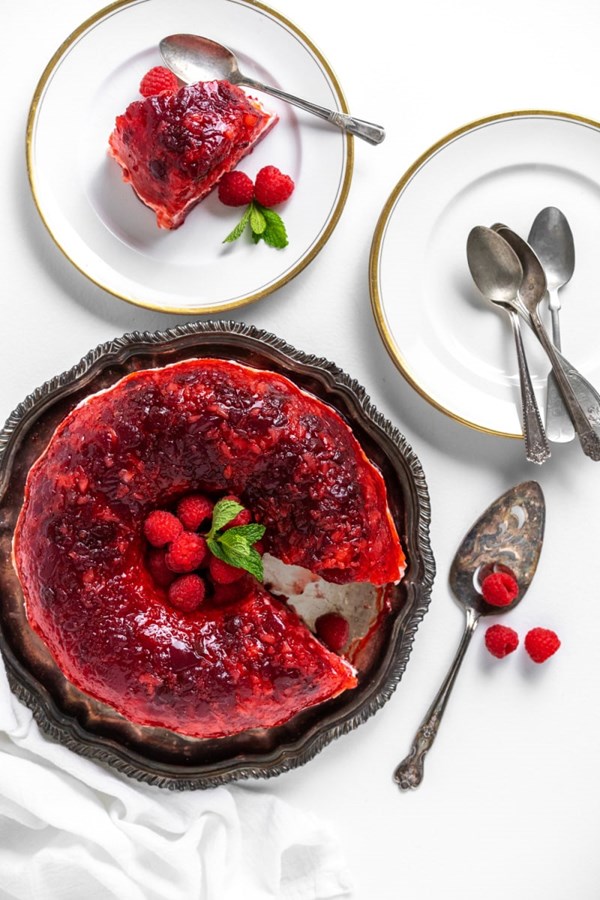 Cranberry Jello ring