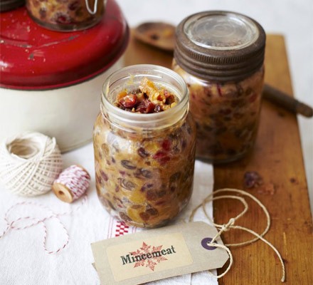 Cranberry jewelled mincemeat