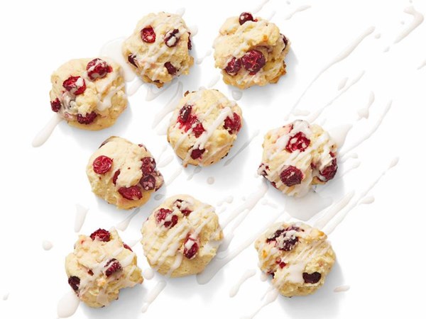 Cranberry-lemon cookies
