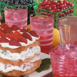 Cranberry lemonade
