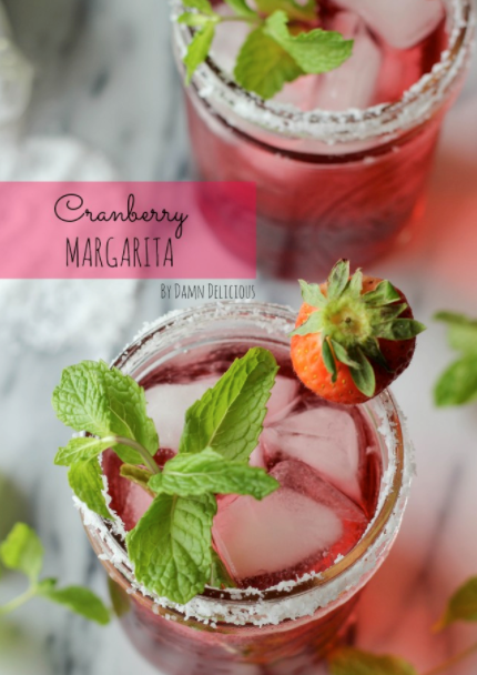 Cranberry margarita