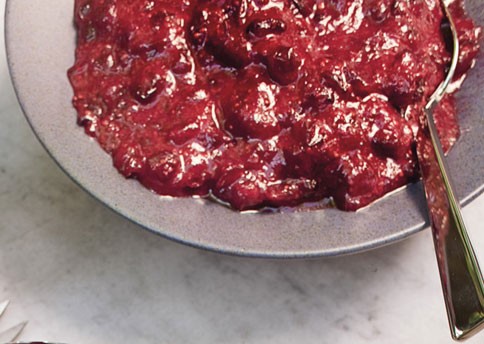 Cranberry-mustard relish