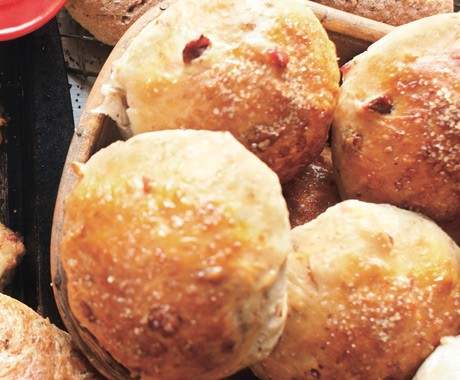 Cranberry-nut rolls