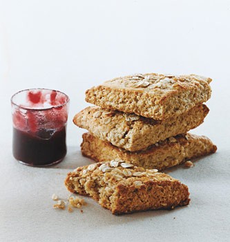 Cranberry oat bars