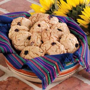 Cranberry oat cookies
