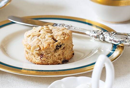 Cranberry-oat scones